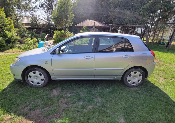 Toyota Corolla cena 8200 przebieg: 184445, rok produkcji 2003 z Białystok małe 106